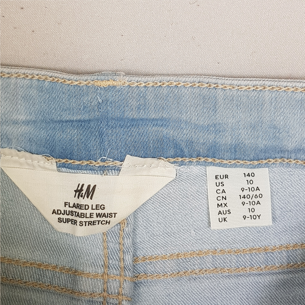 شلوار بوت کات دخترانه 27712 سایز 9 تا 15 سال مارک H&M