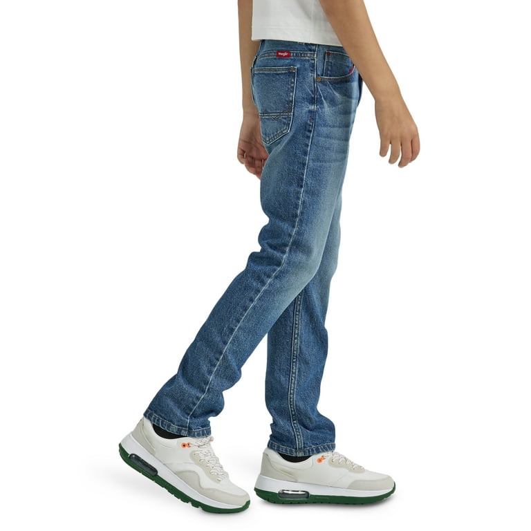 شلوار جینز پسرانه 27691 سایز 4 تا 18 سال مارک Wrangler