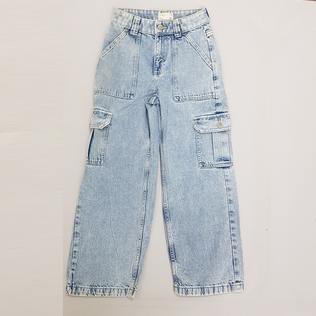 شلوار جینز کارگو 27713 سایز 8 تا 14 سال مارک TARGET   *