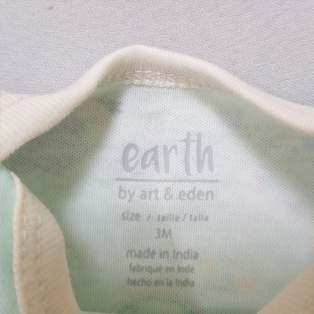 بادی دخترانه 27125 سایز بدوتولد تا 12 ماه کد 14 مارک earth   *