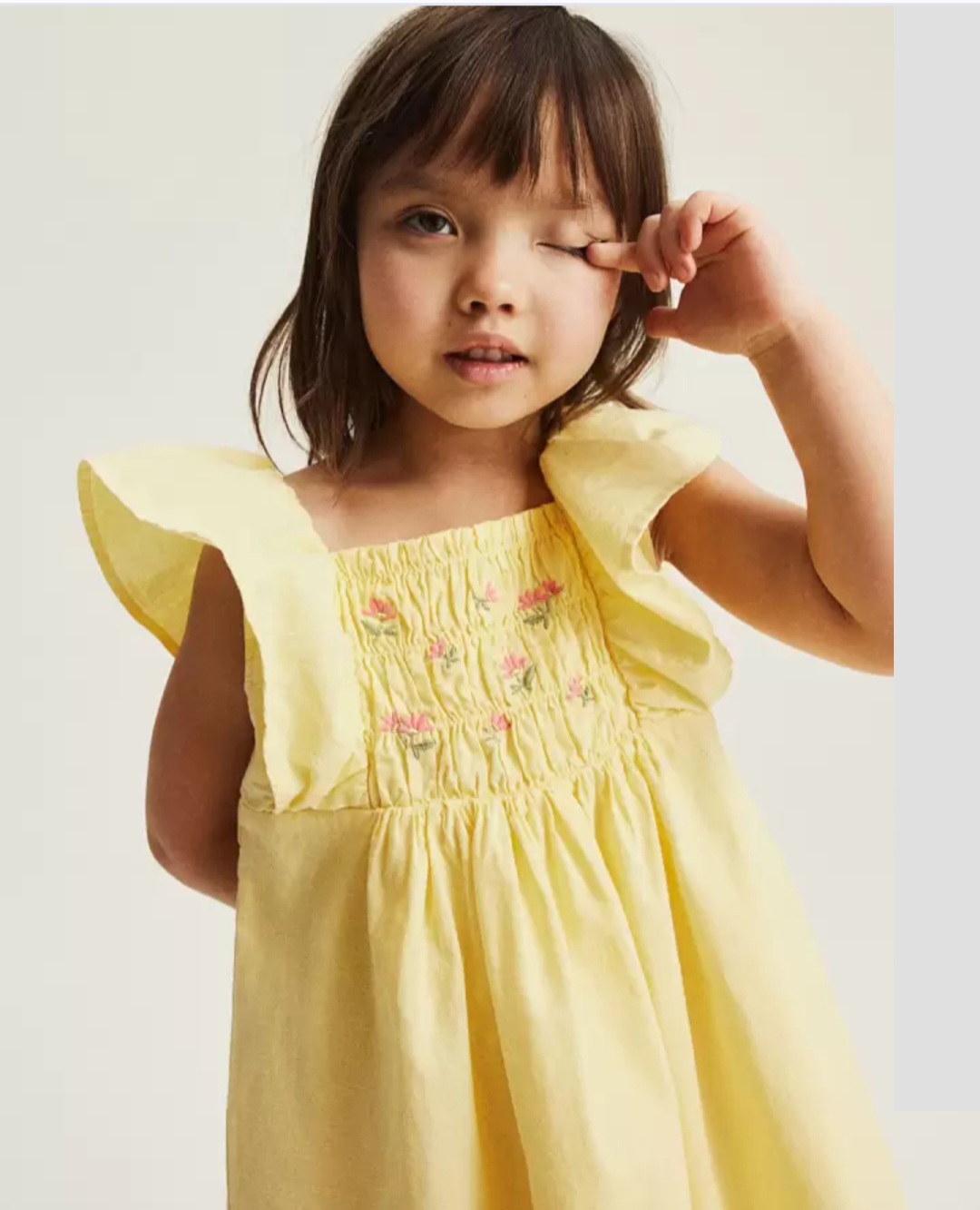 سارافون دخترانه 27740 سایز 1.5 تا 12 سال مارک H&M