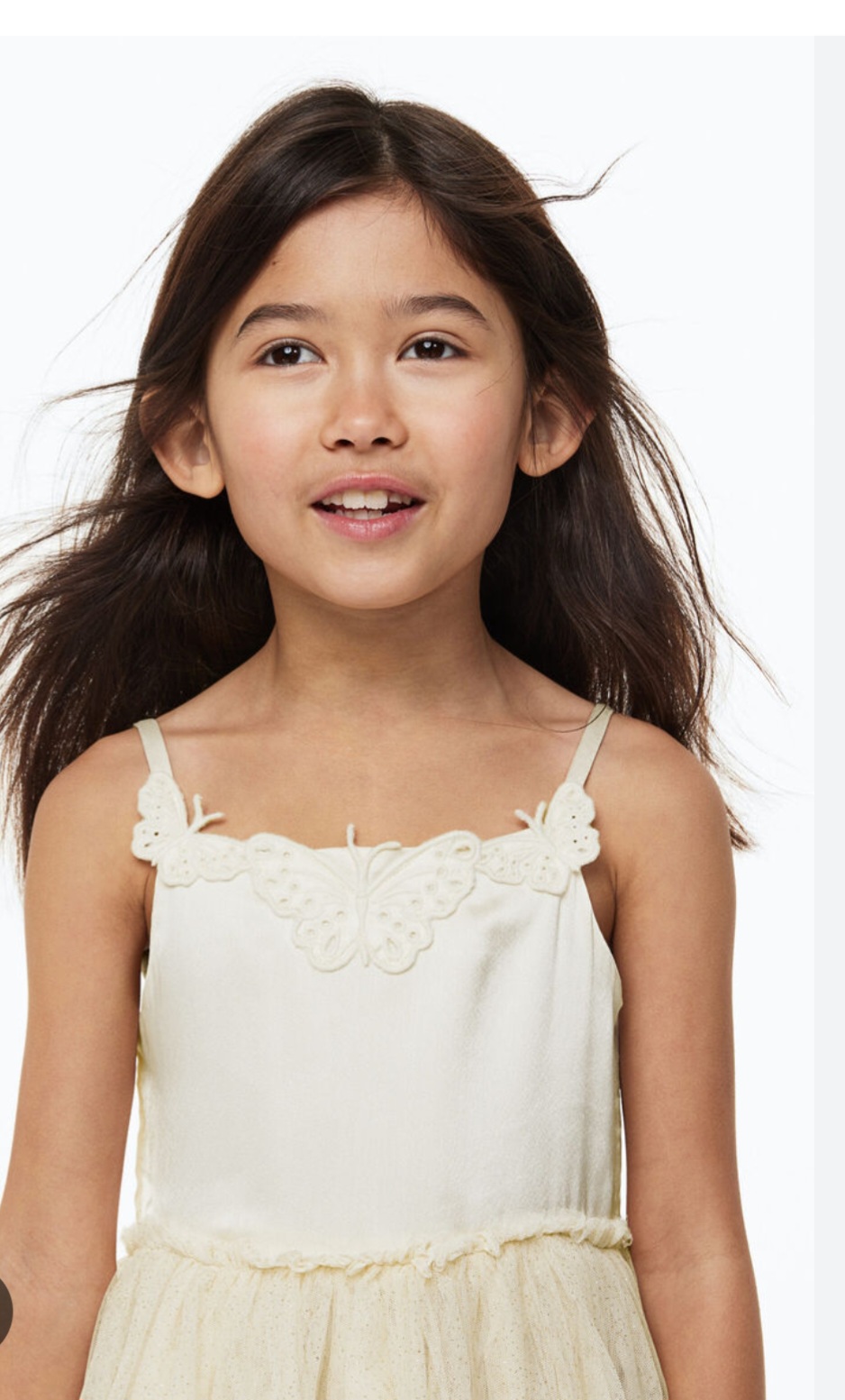 سارافون دخترانه 27729 سایز 2 تا 9 سال کد 5 مارک H&M