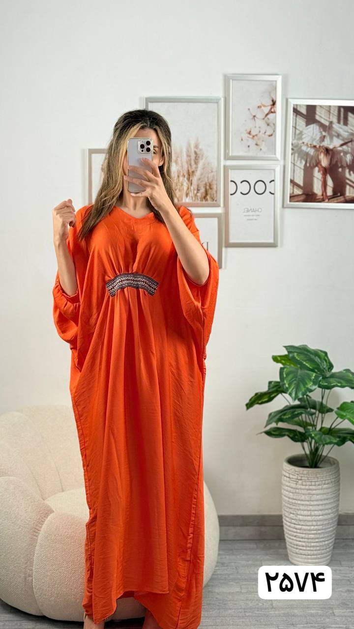 پیراهن گلدوزی زنانه کد 417250