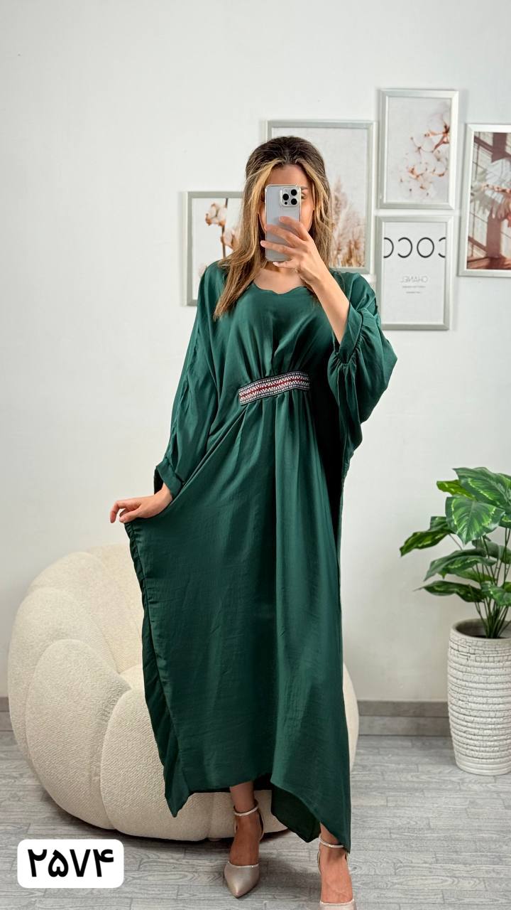 پیراهن گلدوزی زنانه کد 417250