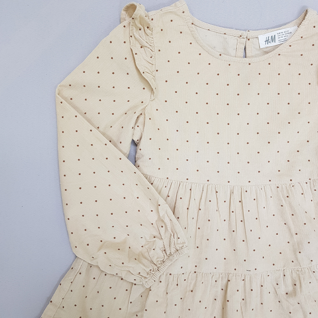 سارافون مخمل دخترانه 27738 سایز 3 تا 14 سال مارک H&M   *