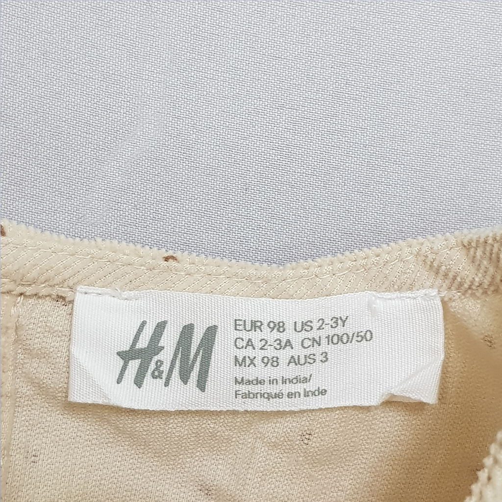 سارافون مخمل دخترانه 27738 سایز 3 تا 14 سال مارک H&M   *