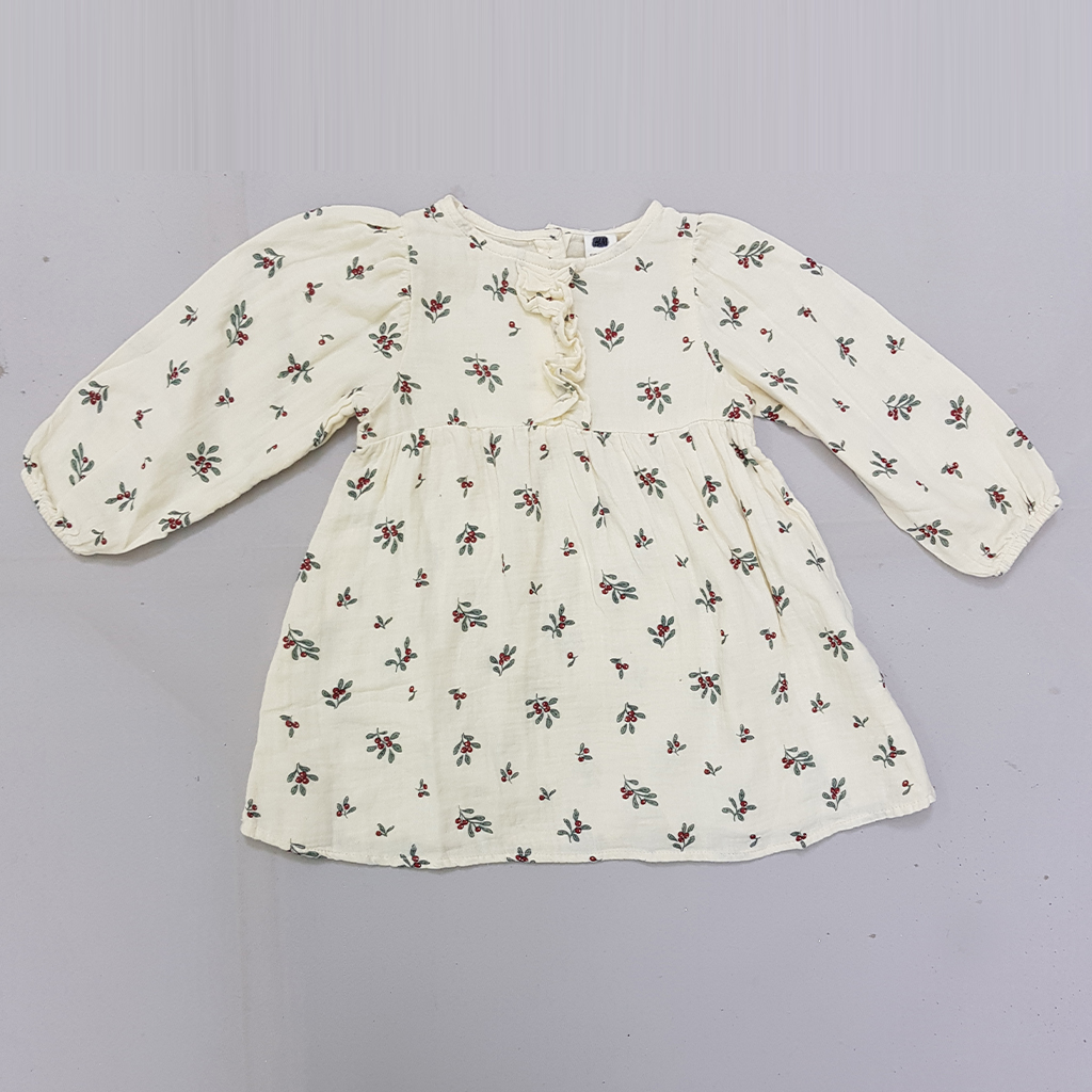 سارافون دخترانه 27830 سایز 4 ماه تا 4 سال مارک H&M