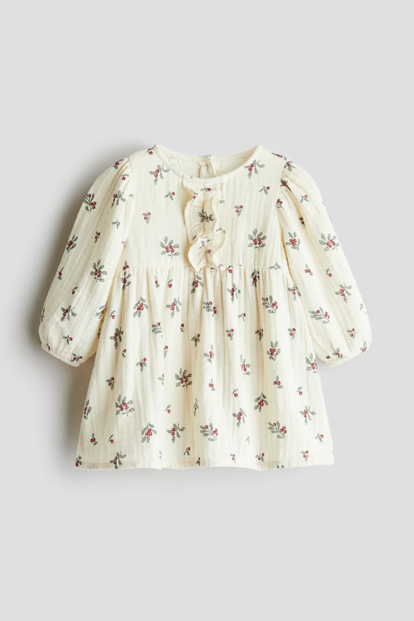 سارافون دخترانه 27830 سایز 4 ماه تا 4 سال مارک H&M
