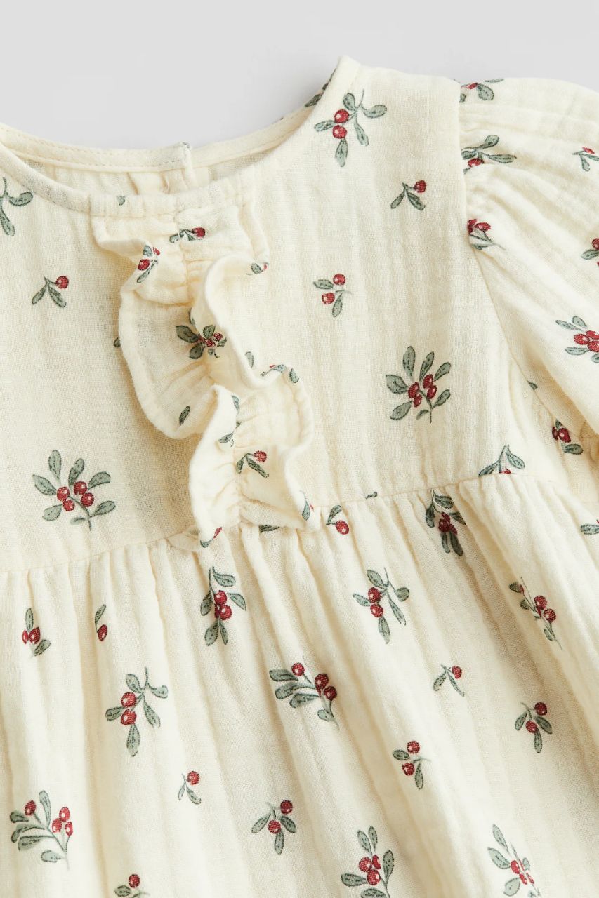 سارافون دخترانه 27830 سایز 4 ماه تا 4 سال مارک H&M