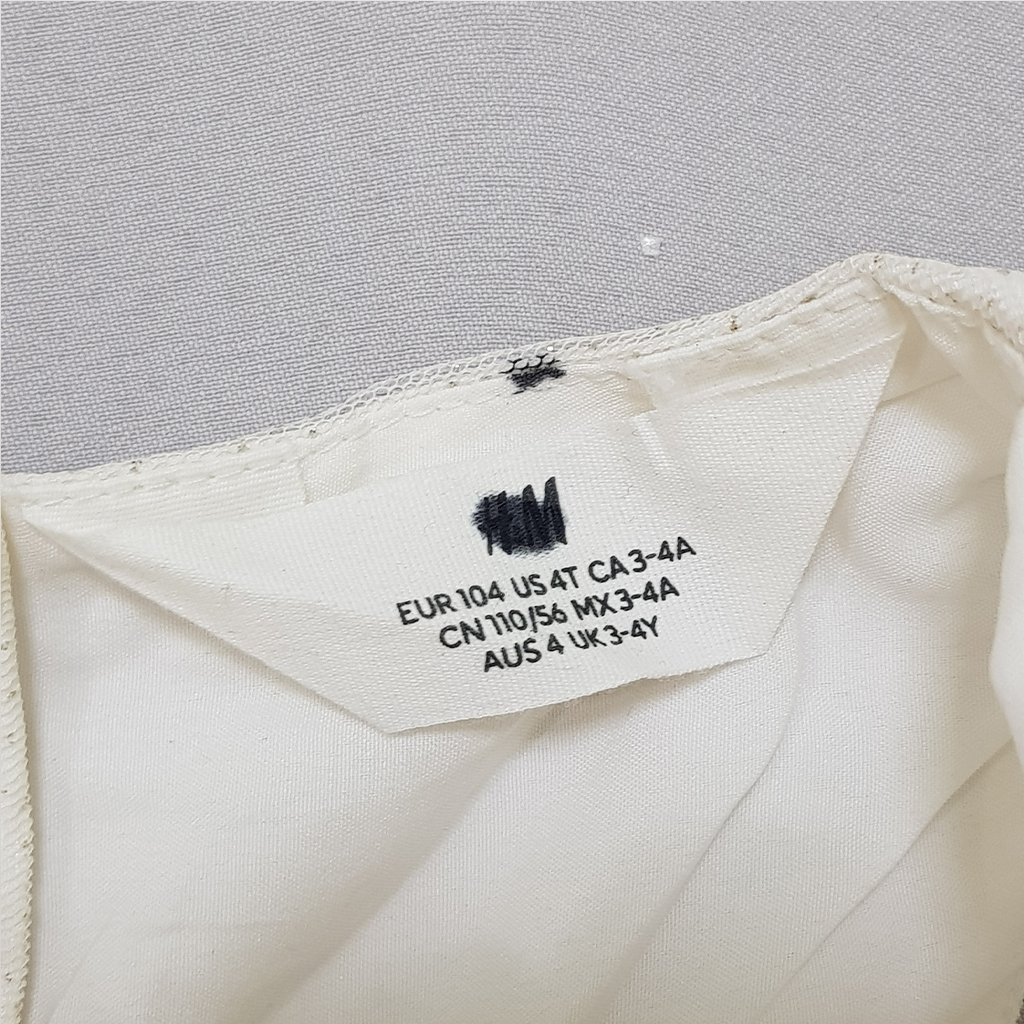 سارافون دخترانه 27746 سایز 1.5 تا 12 سال  مارک H&M