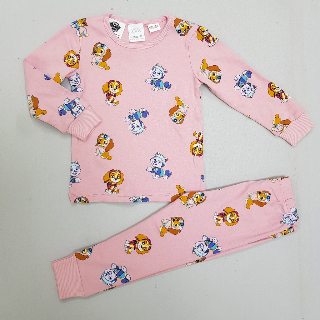 ست دخترانه 27807 سایز 12 ماه تا 5 سال مارک ZARA