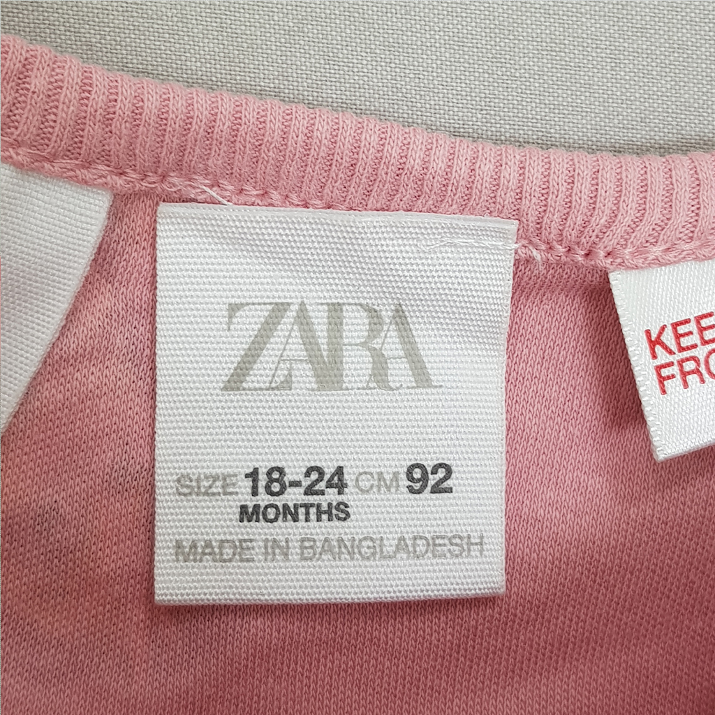 ست دخترانه 27807 سایز 12 ماه تا 5 سال مارک ZARA