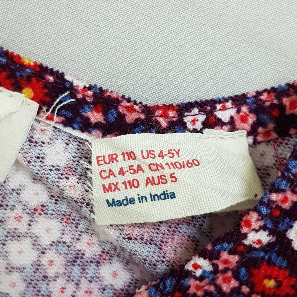 سارافون دخترانه 27742 سایز 3 تا 14 سال مارک H&M