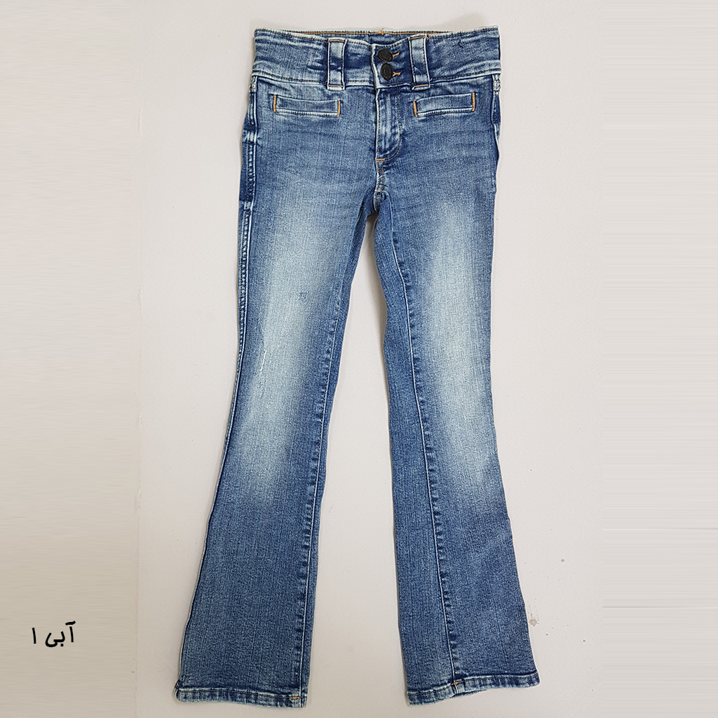 شلوار بوت کات دخترانه 27778 سایز 8 تا 15 سال مارک H&M