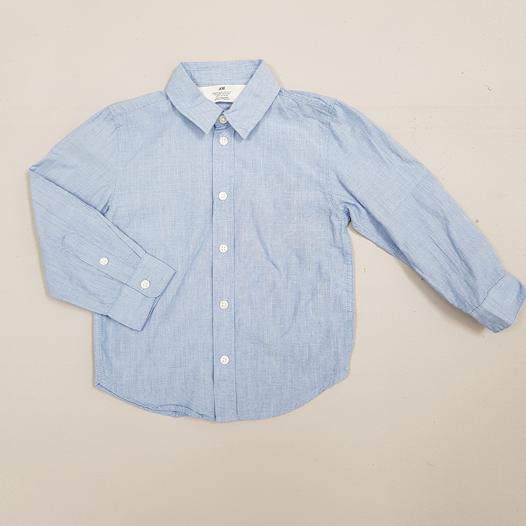 پیراهن پسرانه 27933 سایز 1.5 تا 10 سال مارک H&M