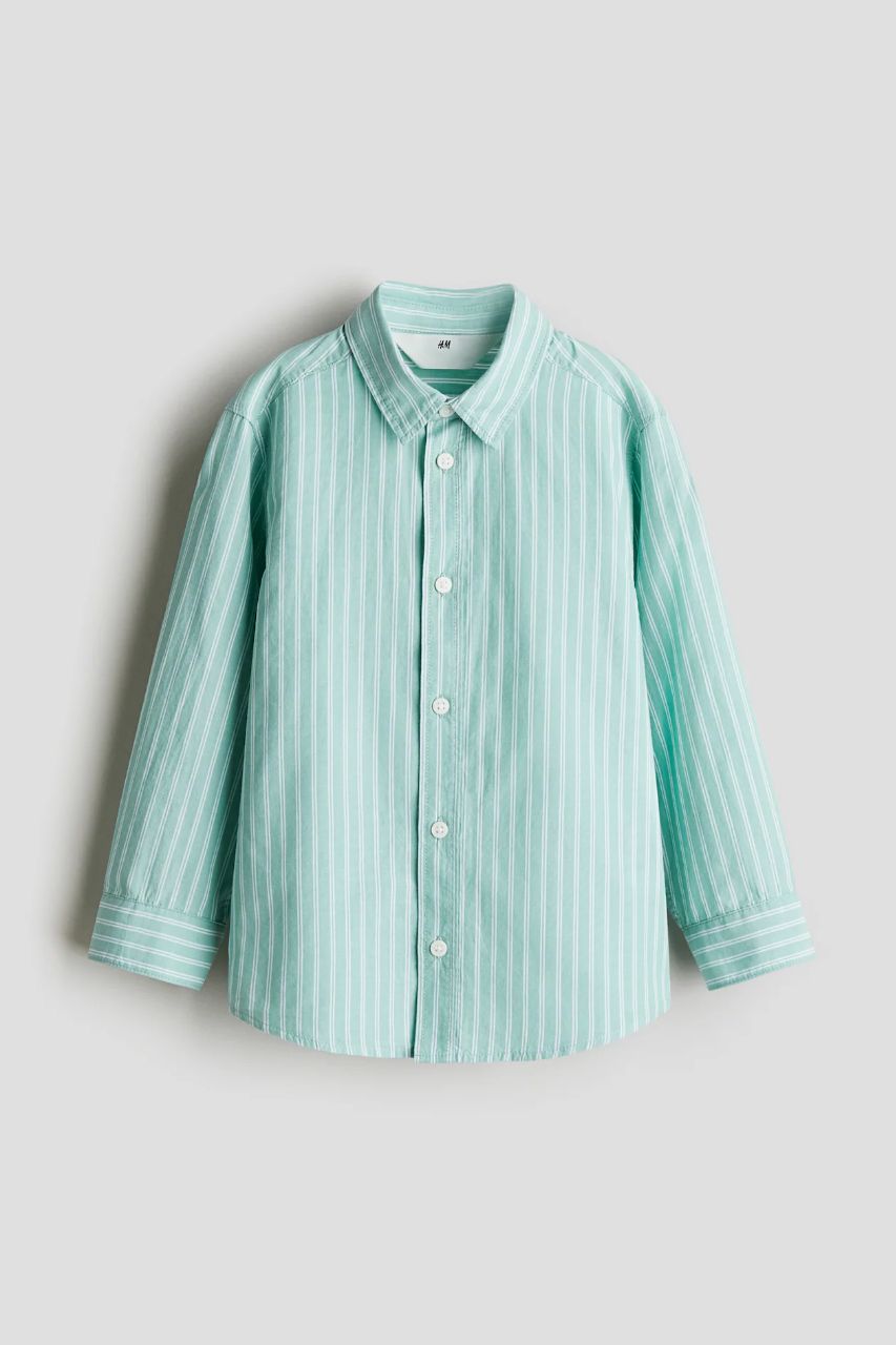 پیراهن پسرانه 27933 سایز 1.5 تا 10 سال مارک H&M