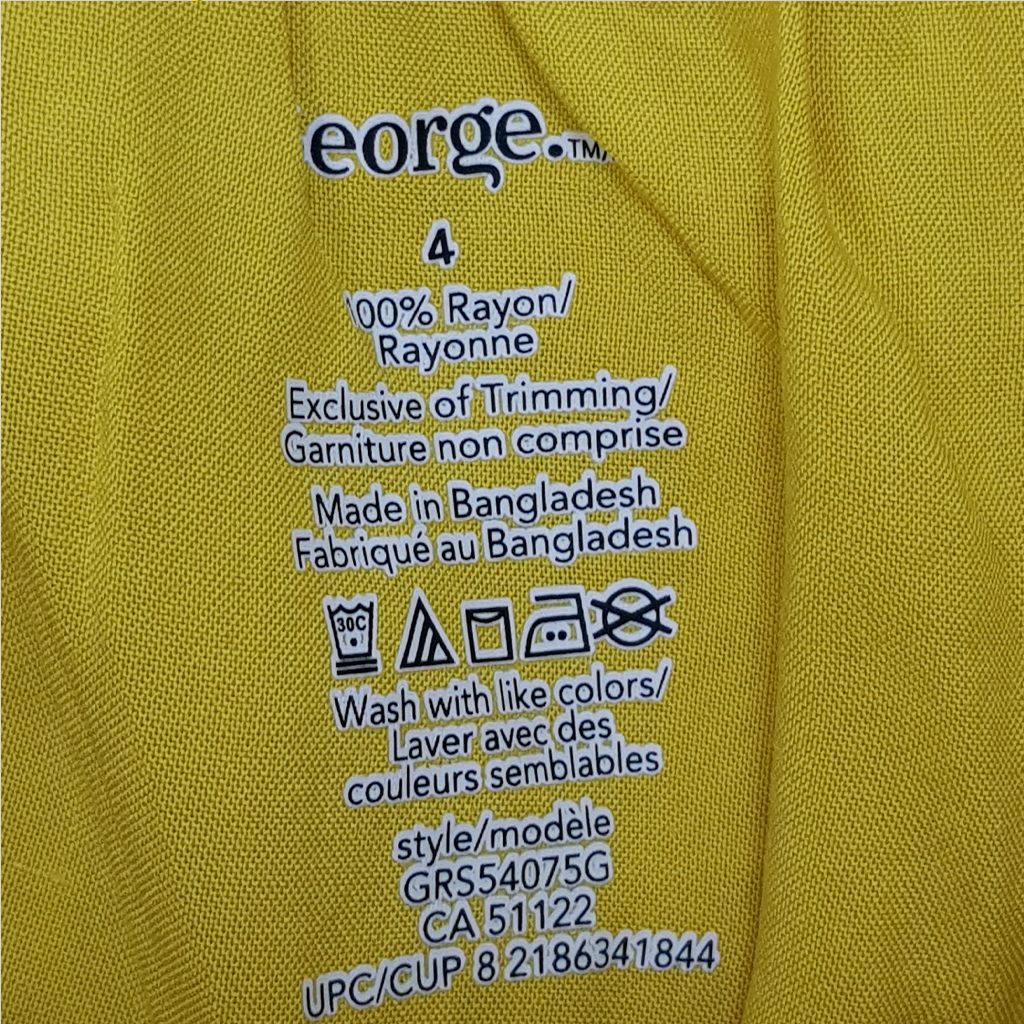 سارافون دخترانه 27962 سایز 4 تا 16 سال کد 2 مارک GEORGE