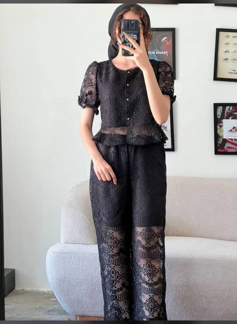 ست شومیز شلوار زنانه کد 417385