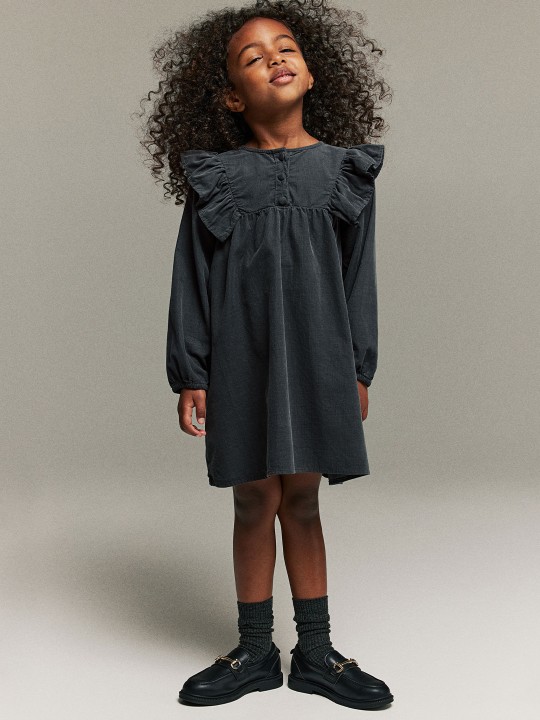 سارافون دخترانه 27503 سایز 1.5 تا 9 سال مارک H&M   *