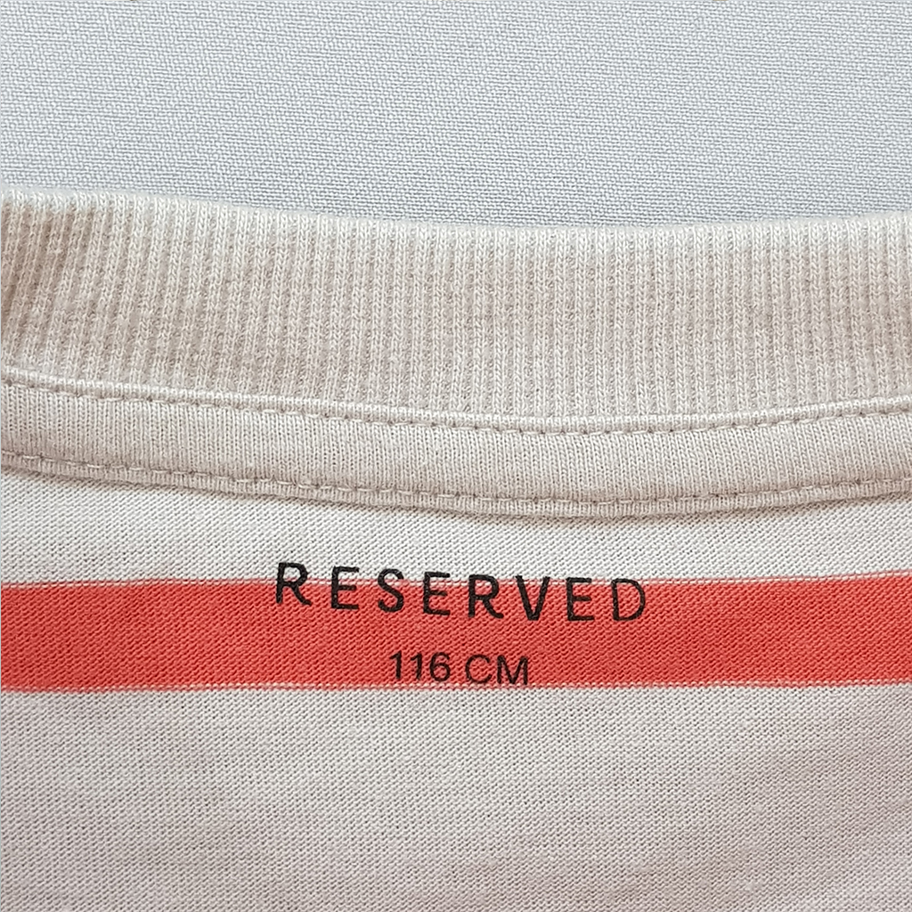 تی شرت پسرانه 27974 سایز 6 تا 15 سال کد 1 مارک Reserved