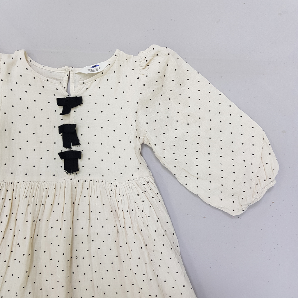 سارافون دخترانه 27745 سایز 1.5 تا 12 سال مارک H&M