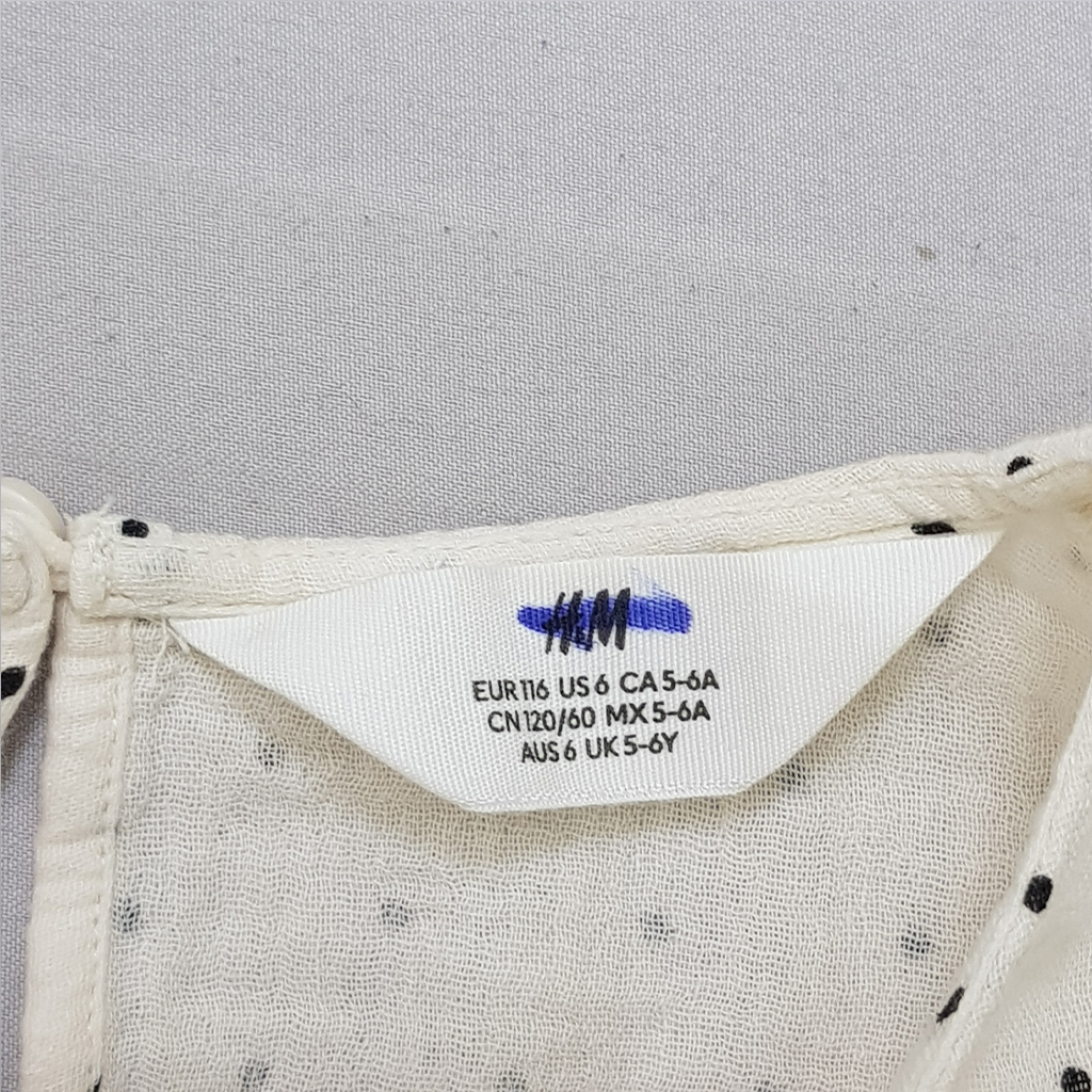 سارافون دخترانه 27745 سایز 1.5 تا 12 سال مارک H&M