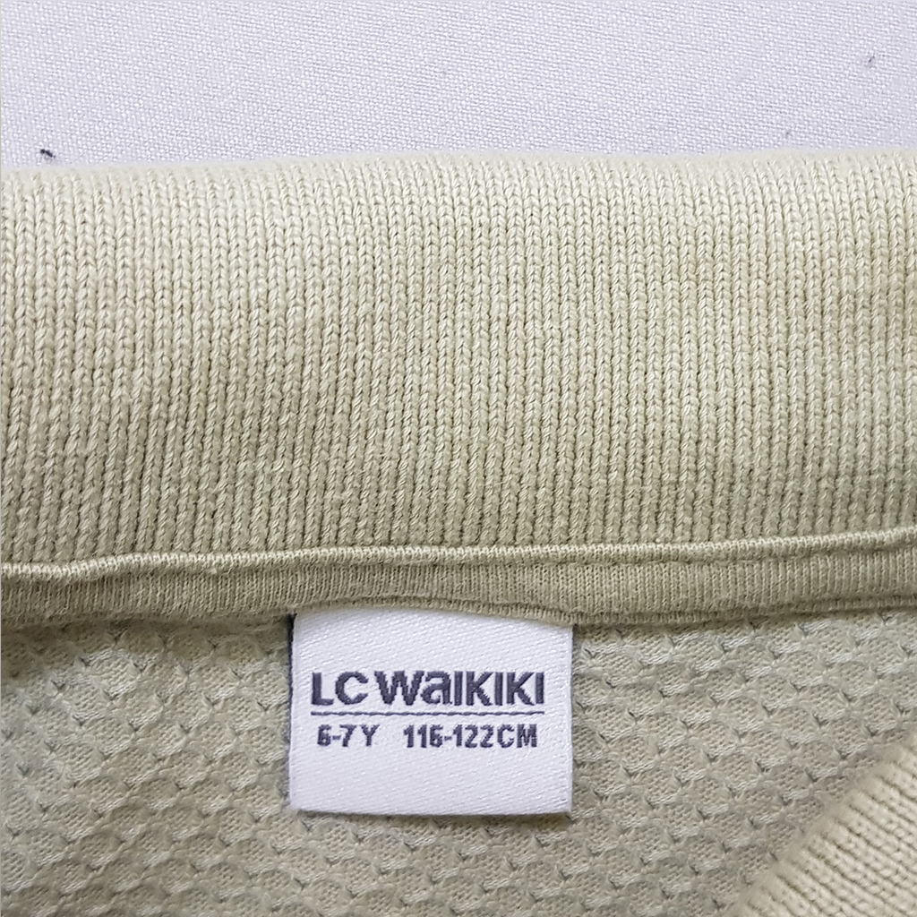 تی شرت یقه دار پسرانه 27960 سایز 6 تا 13 سال کد 2 مارک LC WALKIKI   *