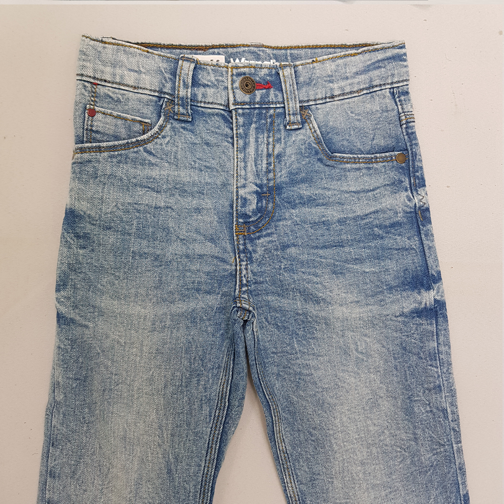 شلوار جینز پسرانه 28013 سایز 5 تا 15 سال مارک wrangler