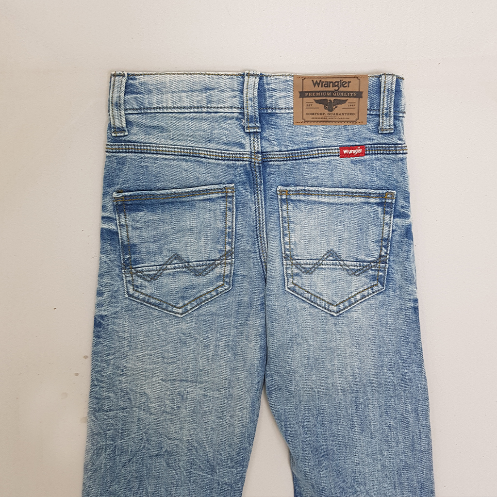 شلوار جینز پسرانه 28013 سایز 5 تا 15 سال مارک wrangler