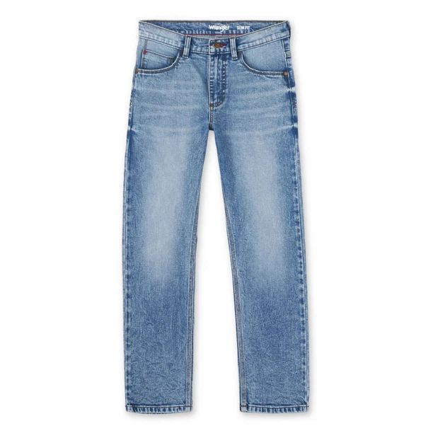 شلوار جینز پسرانه 28013 سایز 5 تا 15 سال مارک wrangler