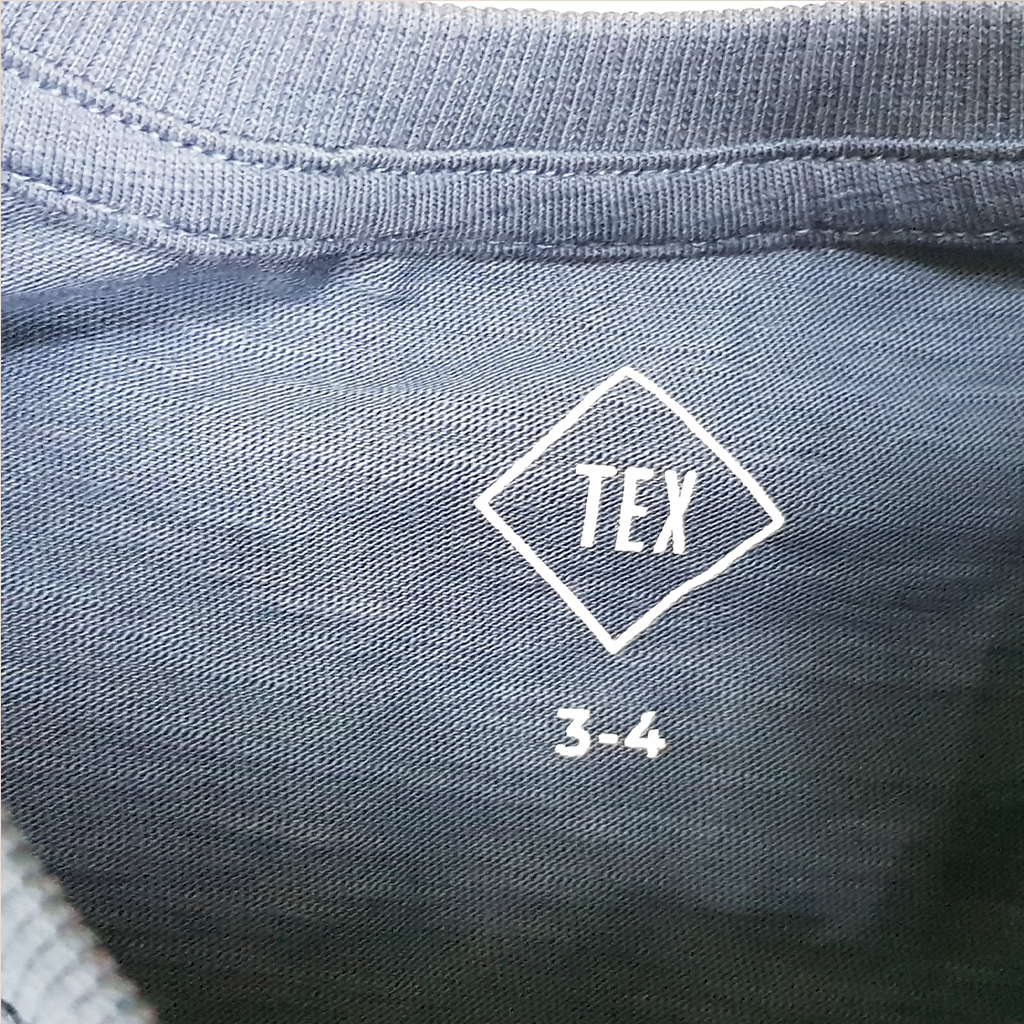 تی شرت پسرانه 27885 سایز 3 تا 14 سال کد 3 مارک Tex   *