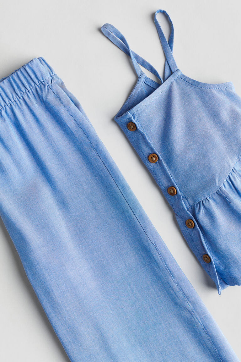 ست دخترانه 27748 سایز 2 تا 8 سال مارک H&M