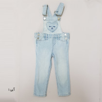 پیشبندار شلواری دخترانه 28170 سایز 1.5 تا 10 سال مارک H&M   *