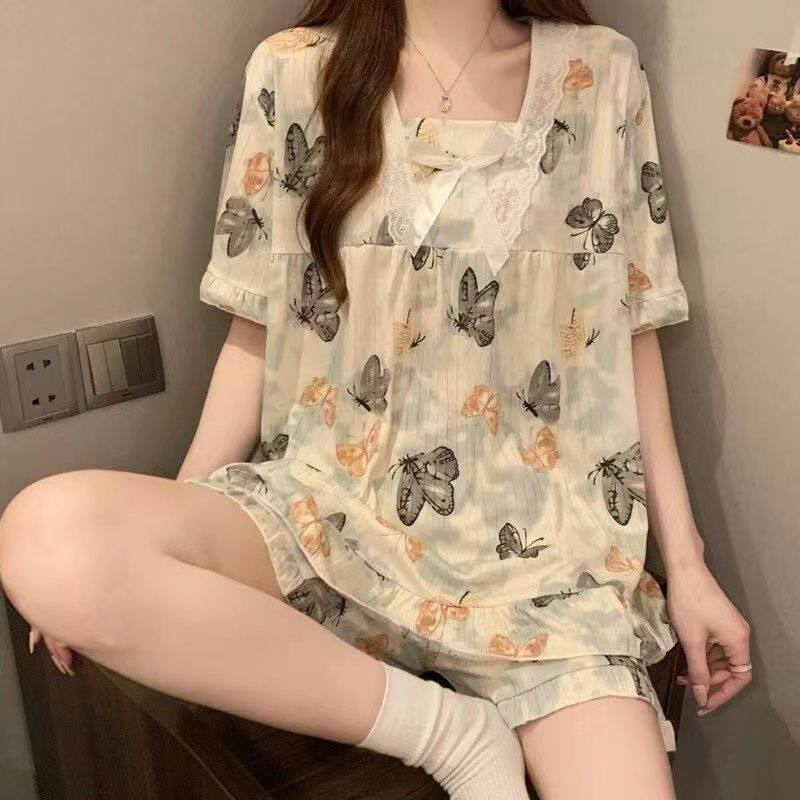 ست بلوز شرتک راحتی زنانه کد 417539