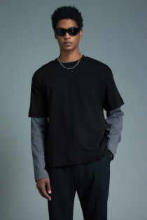 تی شرت مردانه 27883 کد 2 مارک H&M