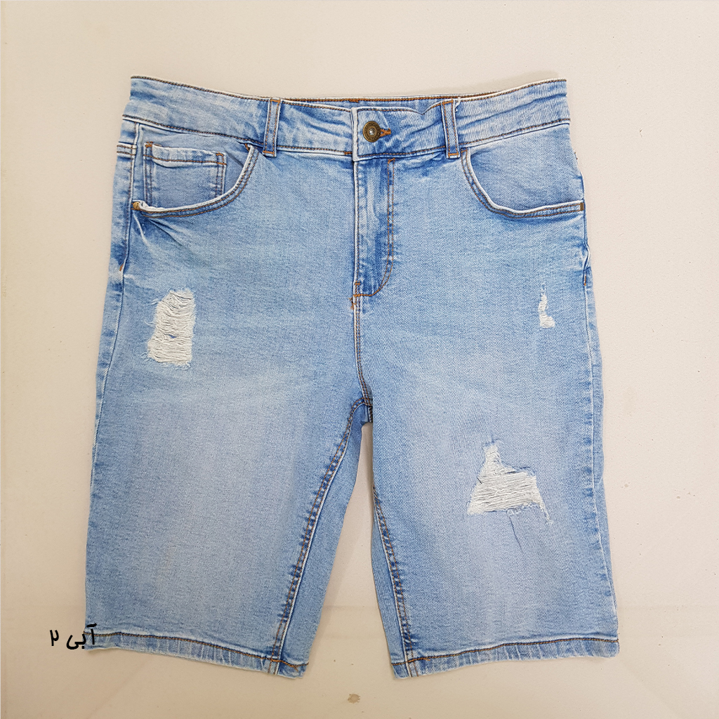 شلوارک جینز پسرانه 28210 سایز 1.5 تا 12 سال مارک PRIMARK