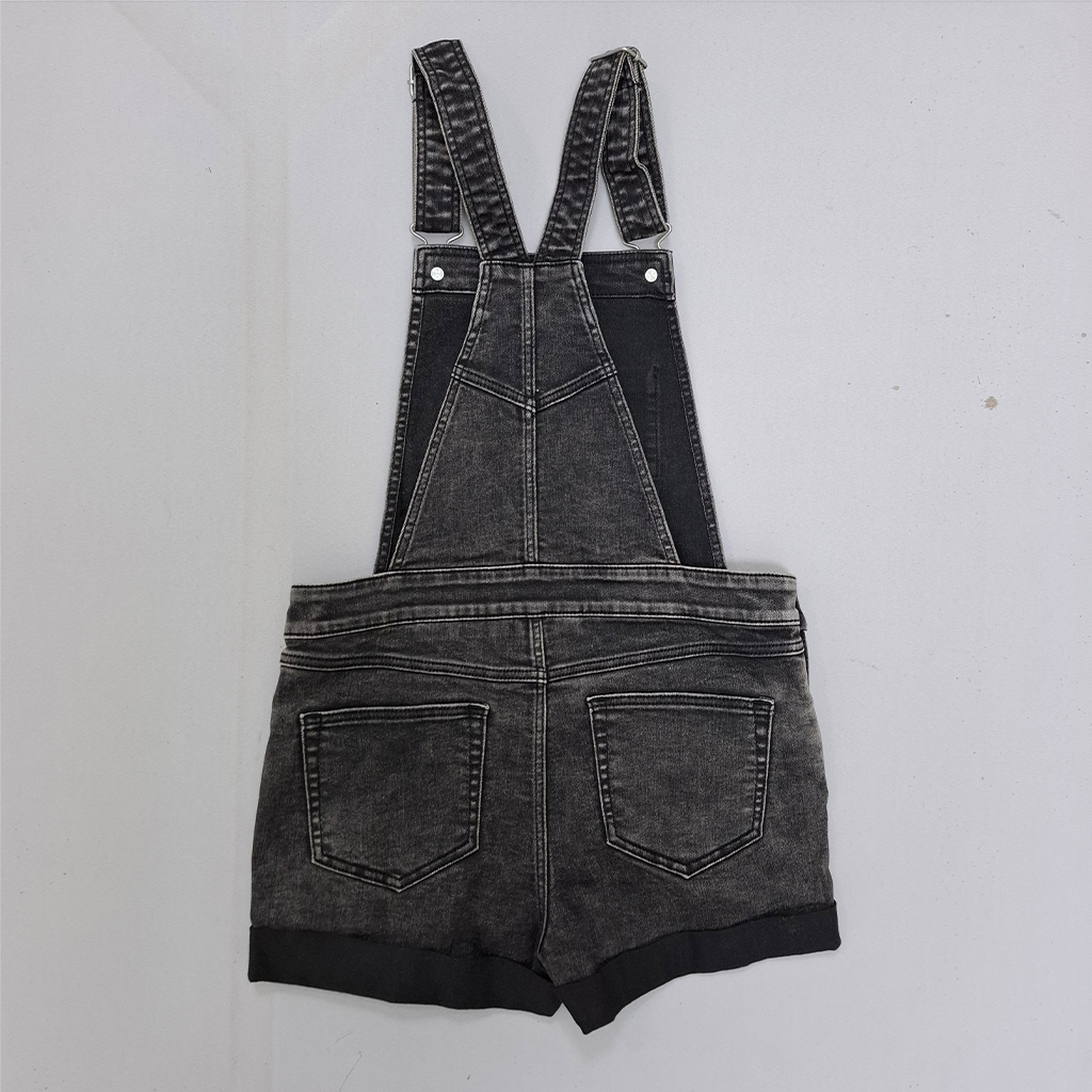 پیشبندار جینز دخترانه 28372 سایز 9 تا 16 سال مارک H&M