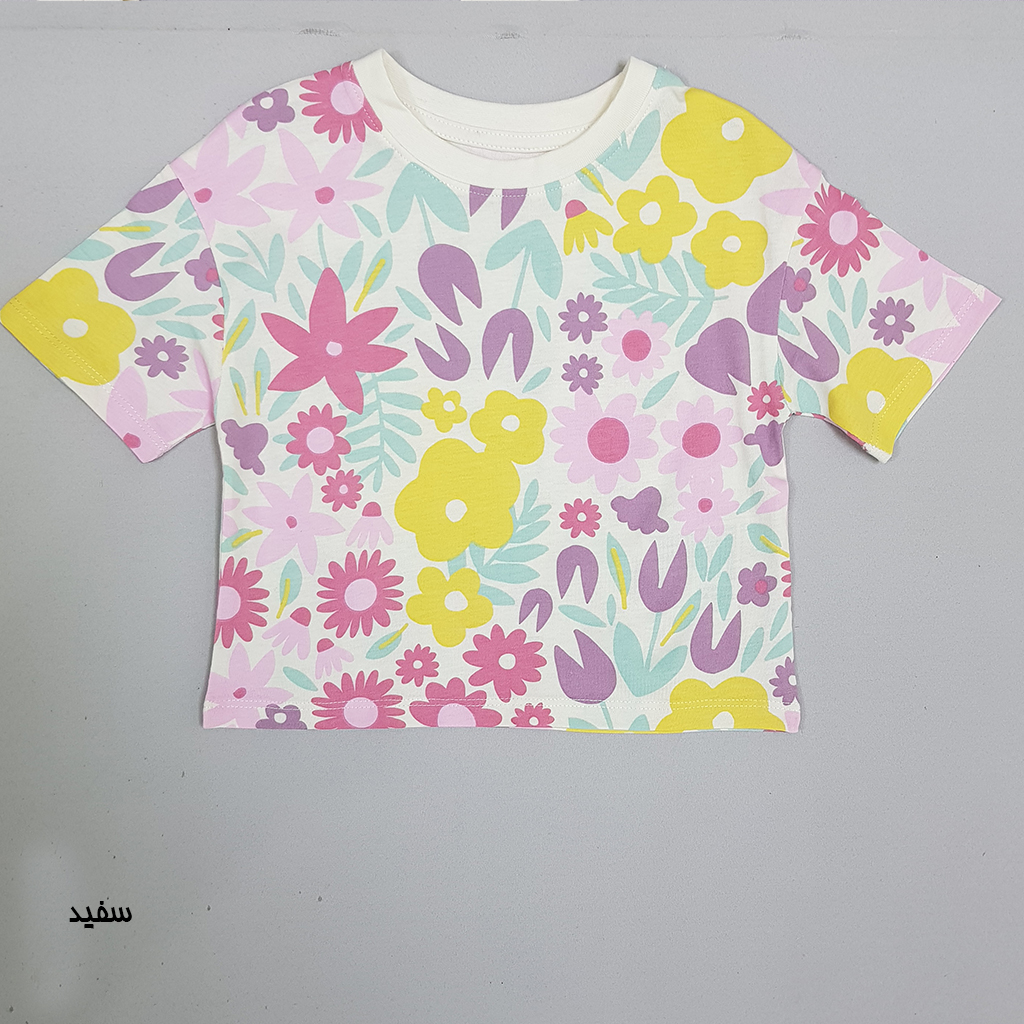 تی شرت دخترانه 28323 سایز 1.5 تا 8 سال مارک PRIMARK