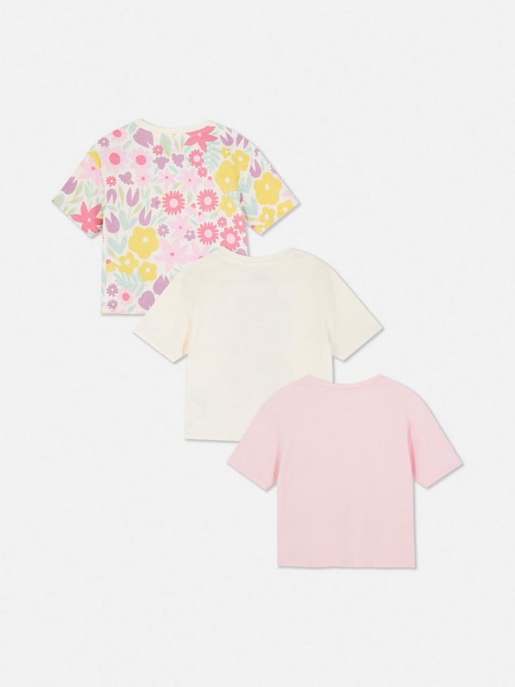 تی شرت دخترانه 28323 سایز 1.5 تا 8 سال مارک PRIMARK