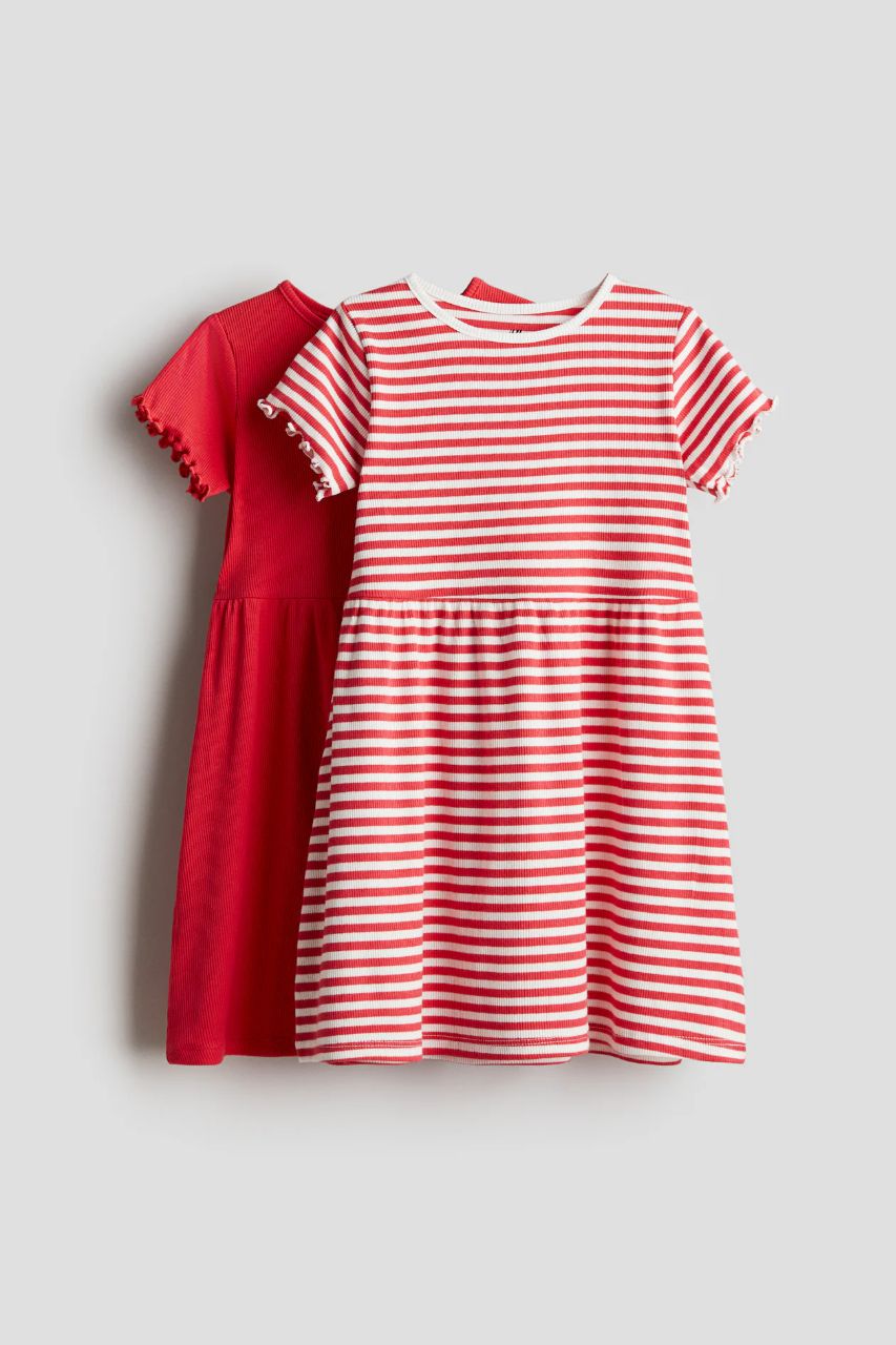 سارافون دخترانه 28318 سایز 1.5 تا 10 سال کد 1 مارک H&M