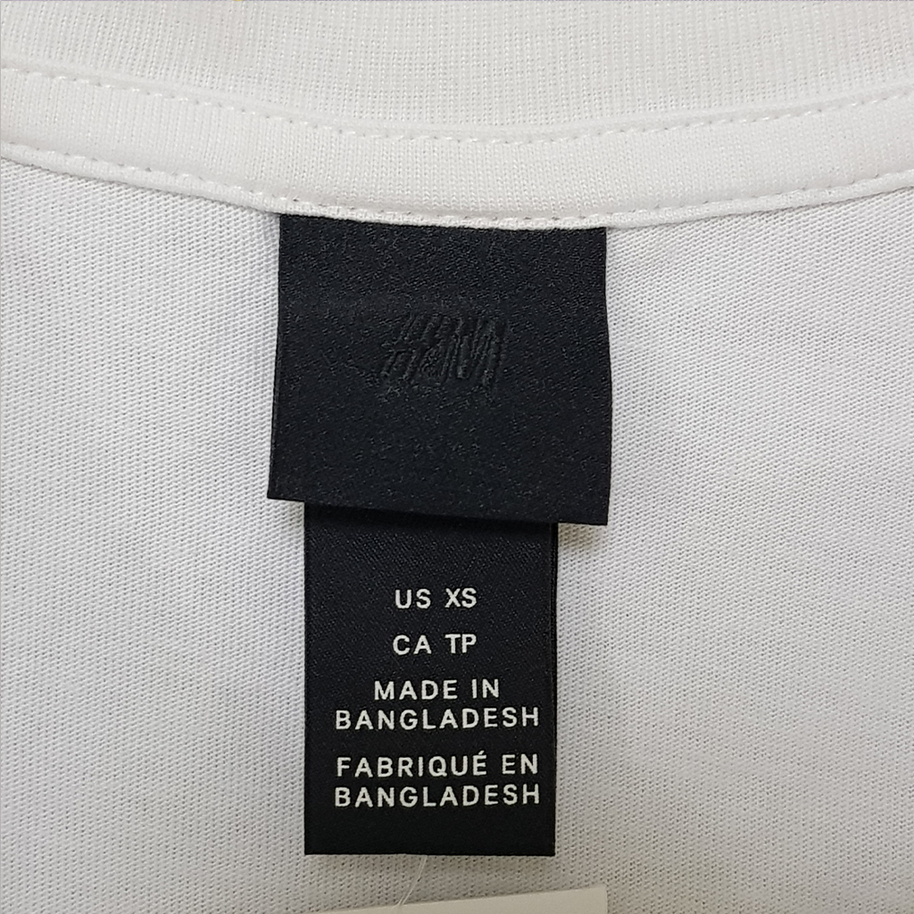 تی شرت مردانه 28257 مارک H&M