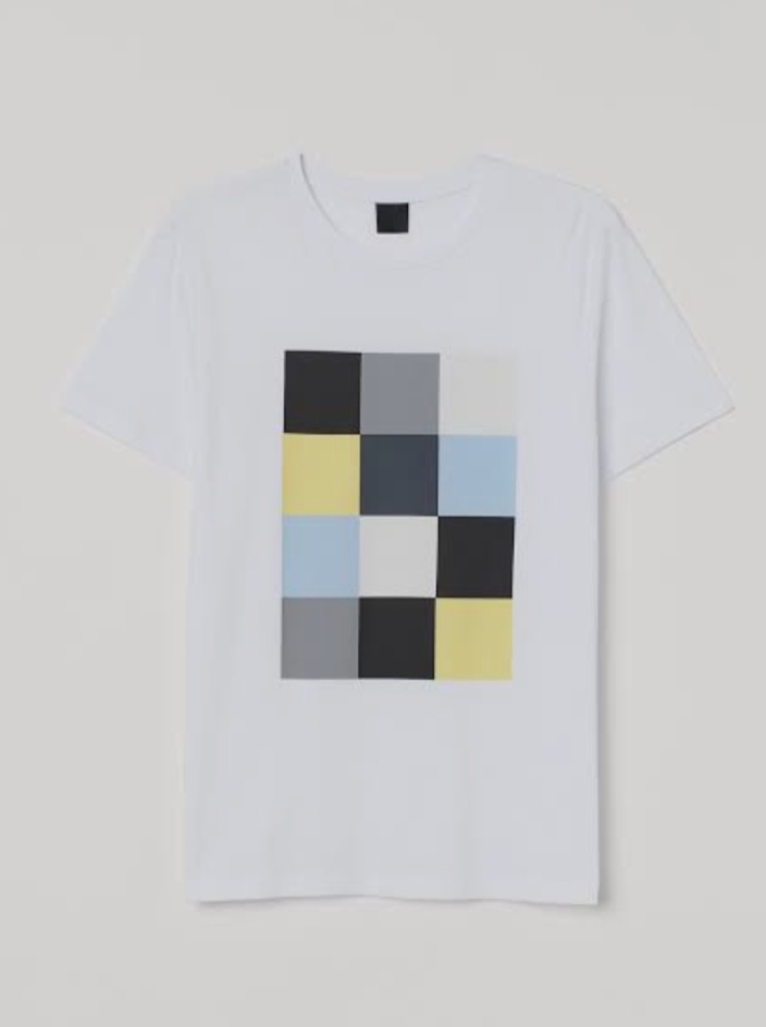 تی شرت مردانه 28257 مارک H&M