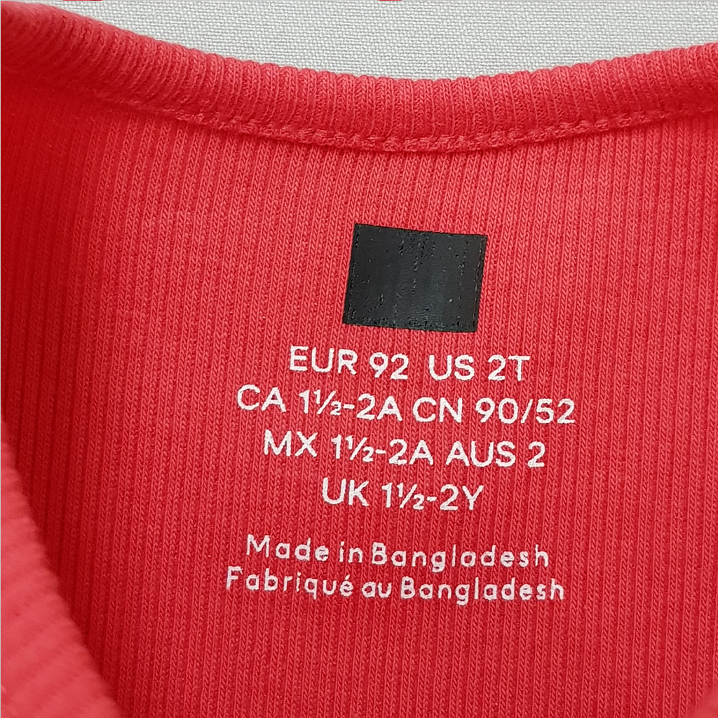 سارافون دخترانه 28318 سایز 1.5 تا 10 سال کد 5 مارک H&M