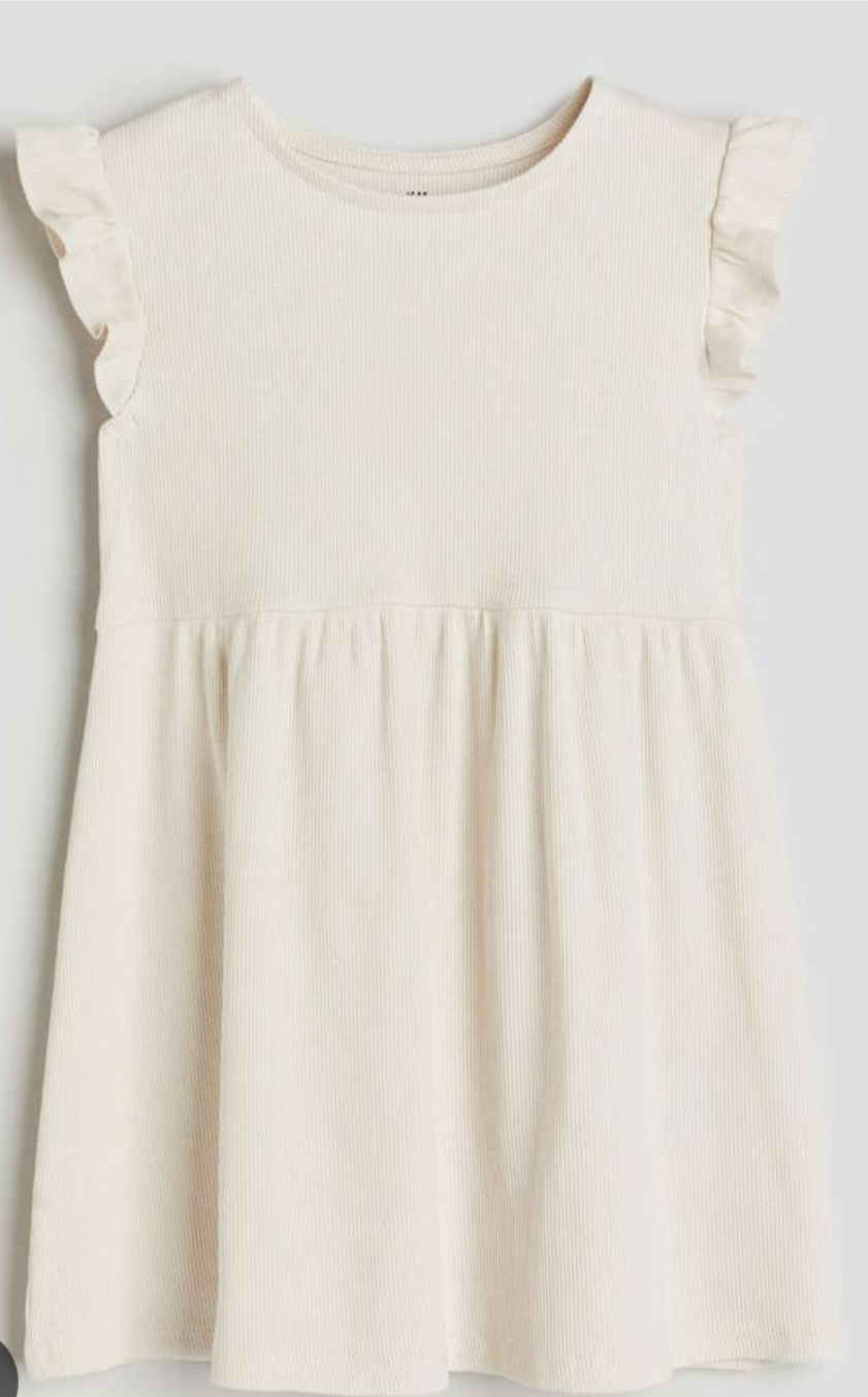 سارافون دخترانه 28318 سایز 1.5 تا 8 سال کد 2 مارک H&M