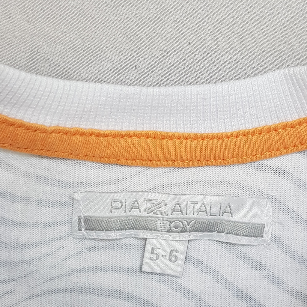تی شرت پسرانه 28253 سایز 3 تا 14 سال مارک PiazaItalia   *