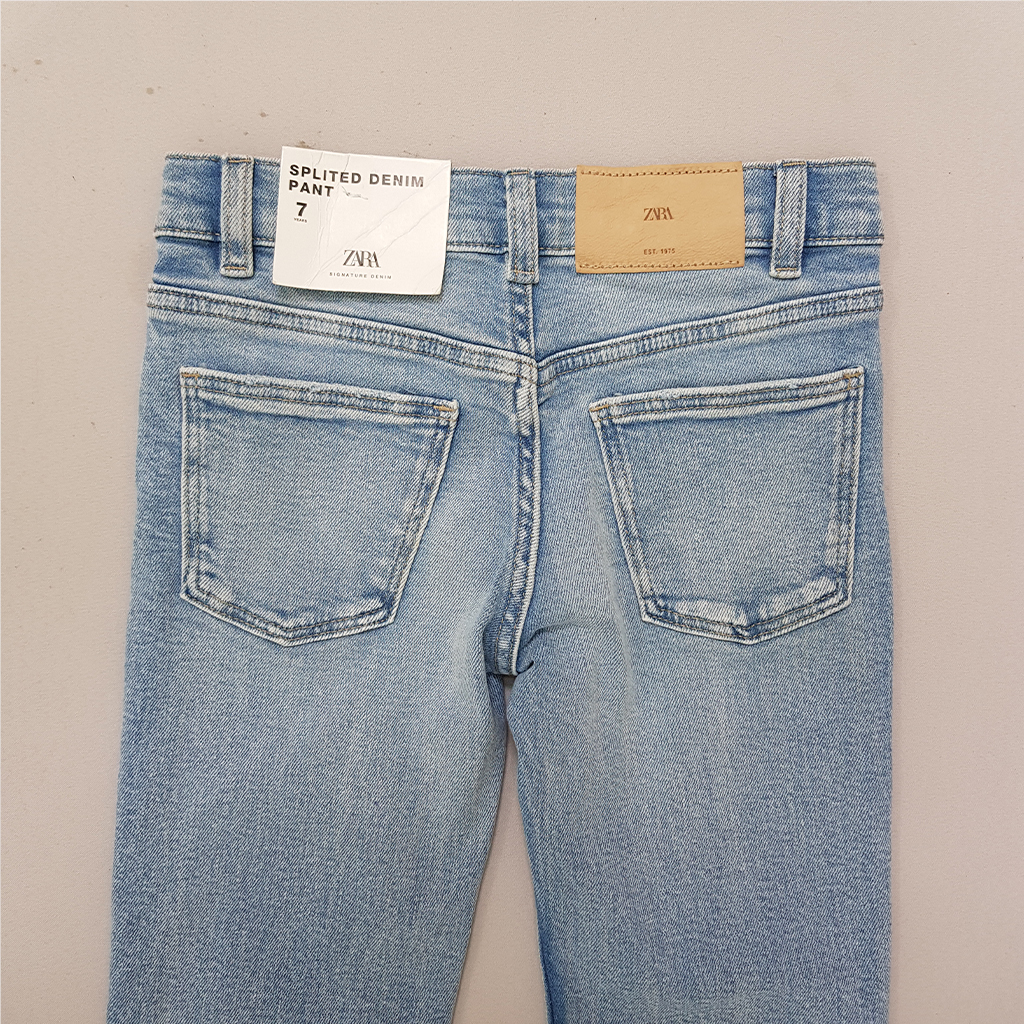 شلوار جینز دخترانه 28388 سایز 5 تا 14 سال مارک ZARA