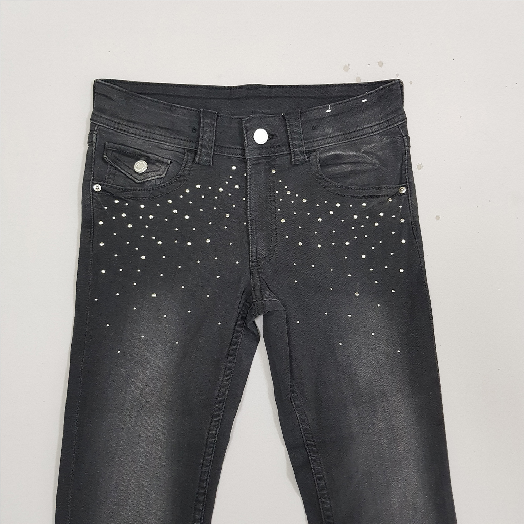 شلوار بوت کات دخترانه 28395 سایز 8 تا 14 سال مارک H&M