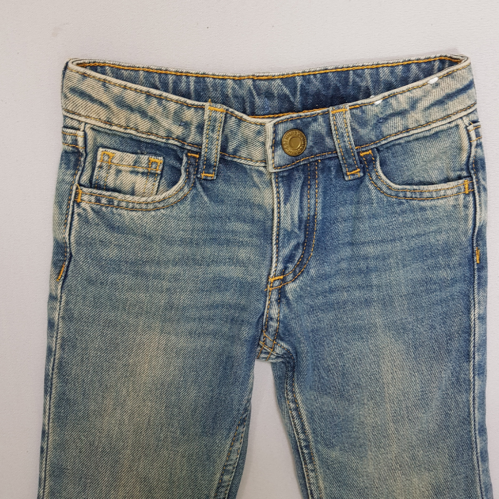 شلوار جینز دخترانه 28396 سایز 1.5 تا 10 سال مارک H&M