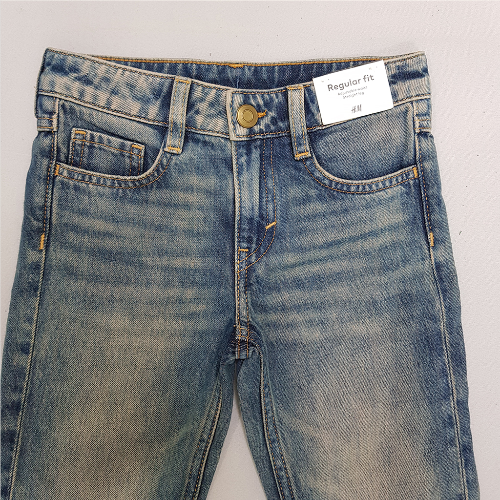 شلوار جینز دخترانه 28396 سایز 1.5 تا 10 سال مارک H&M