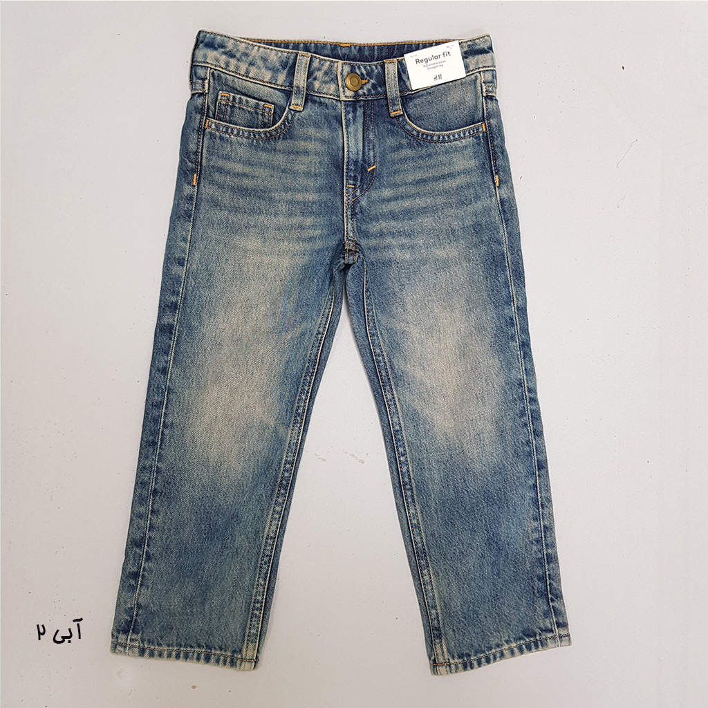 شلوار جینز دخترانه 28396 سایز 1.5 تا 10 سال مارک H&M